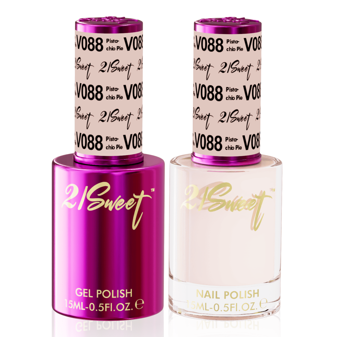 21Sweet - Gel & Lacquer Duo (#01 - #100) - NEW 2024
