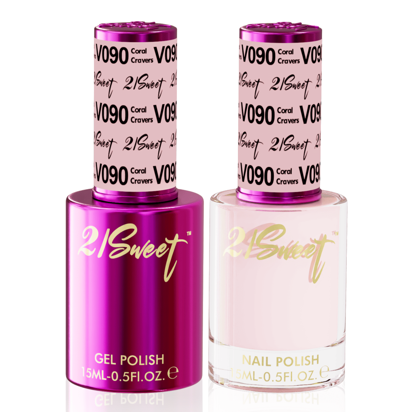 21Sweet - Gel & Lacquer Duo (#01 - #100) - NEW 2024