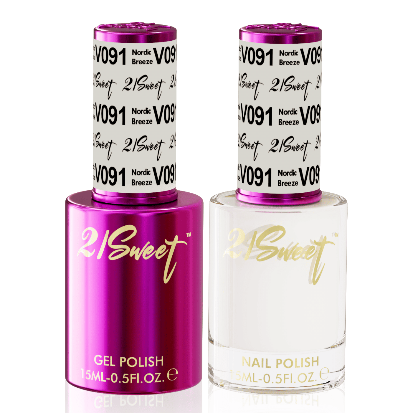 21Sweet - Gel & Lacquer Duo (#01 - #100) - NEW 2024