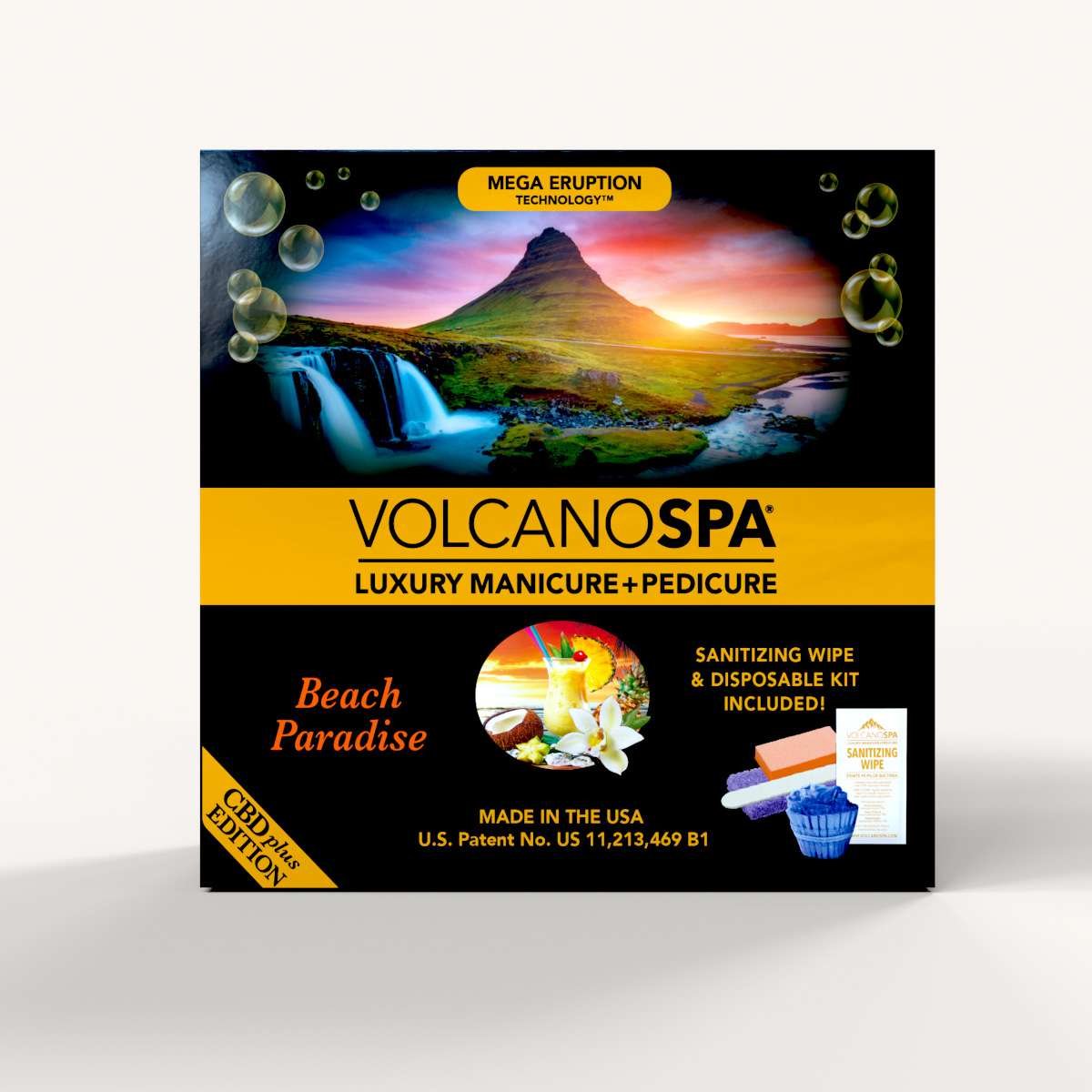 Volcano - Pedicure Deluxe 5in1 (Case 36 Boxes) - Many Scents