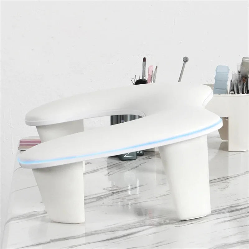 Hand Arm Rest Pillow Soft PU Leather Hand Pillow Butterfly Nail Pillow Nail Salon Tool New Design