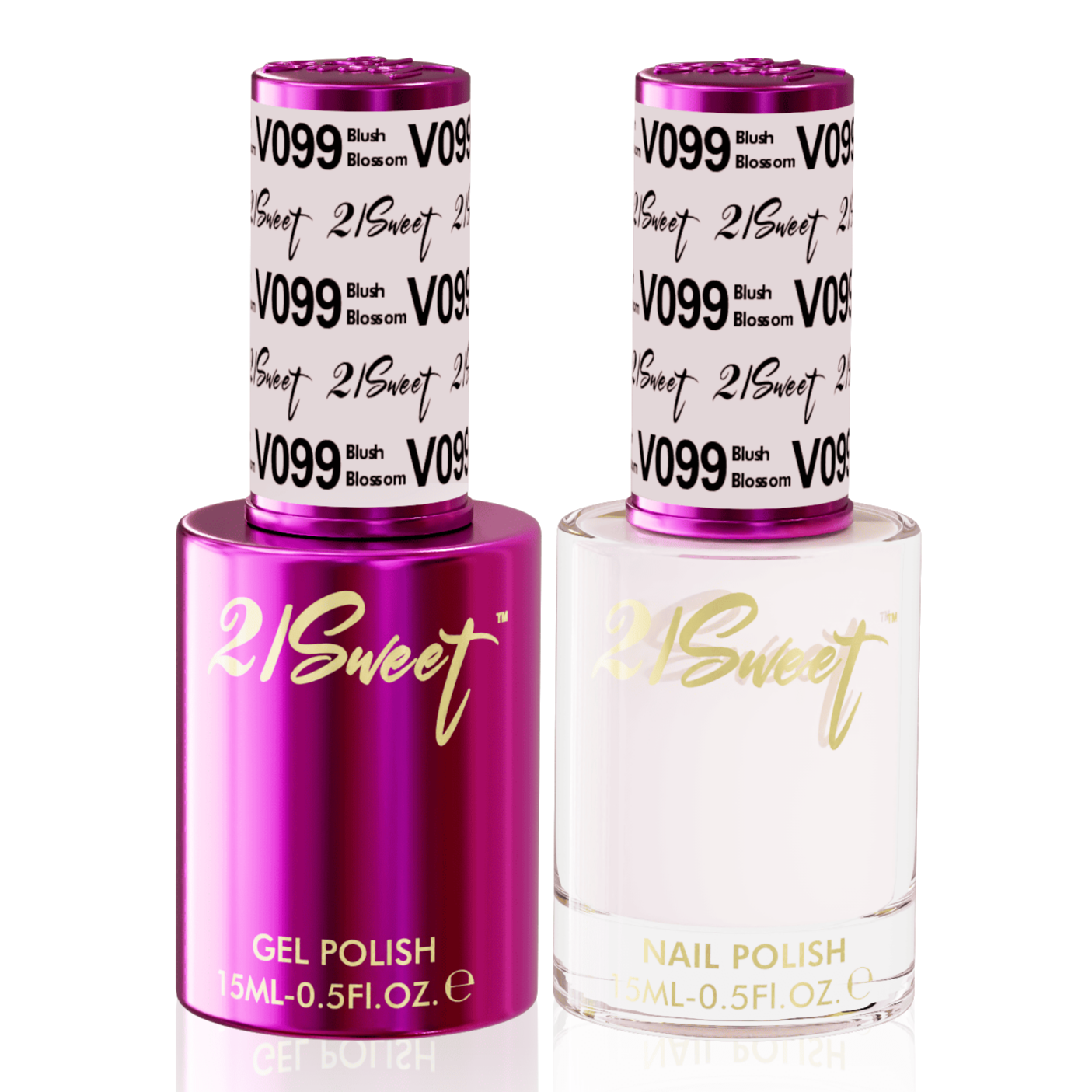 21Sweet - Gel & Lacquer Duo (#01 - #100) - NEW 2024