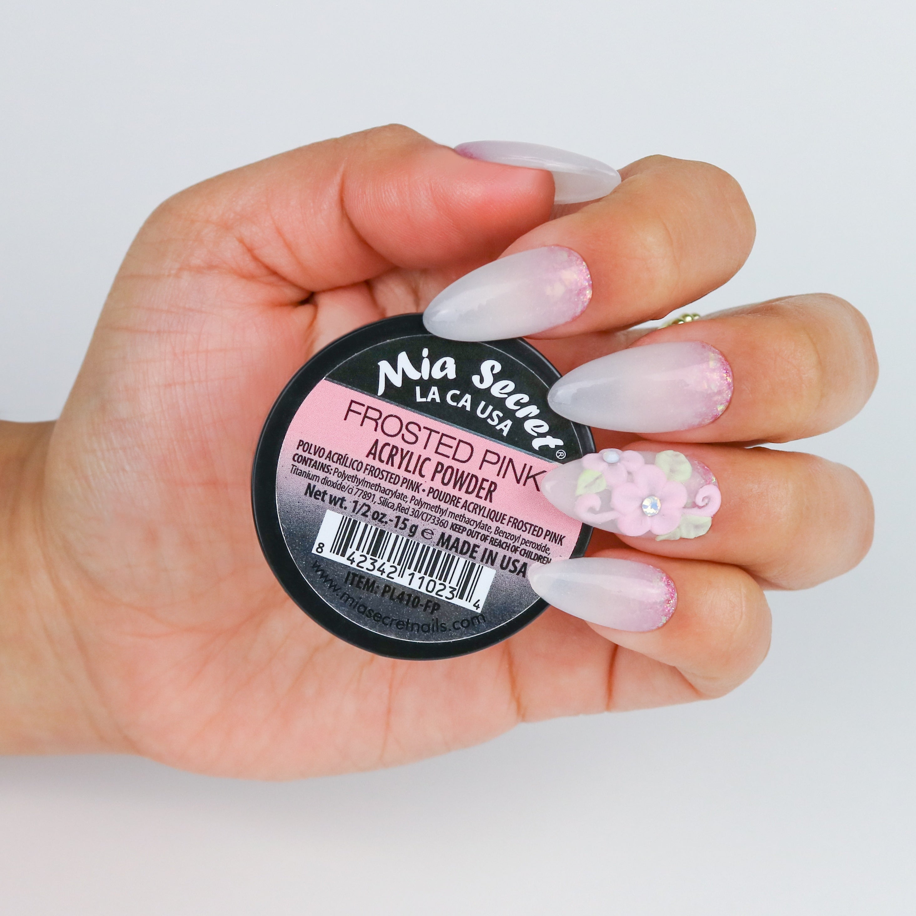 Mia Secret - Frosted Pink Acrylic Powder