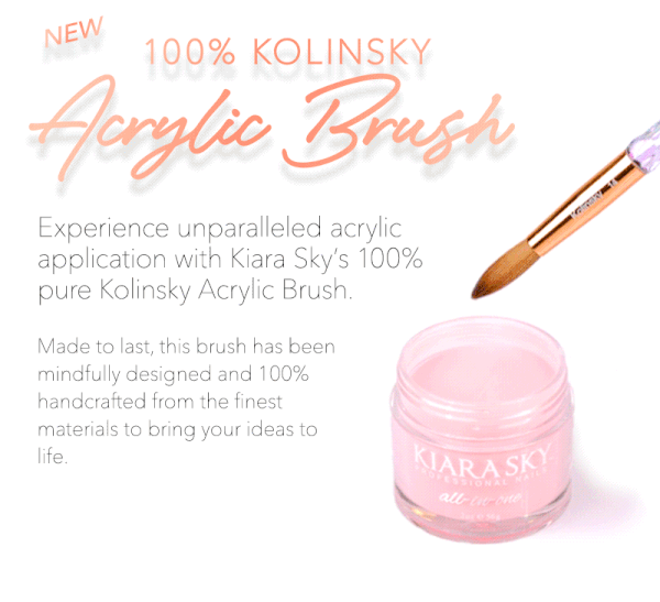 Kiara Sky - Acrylic Nail Brush (#8 - #20)