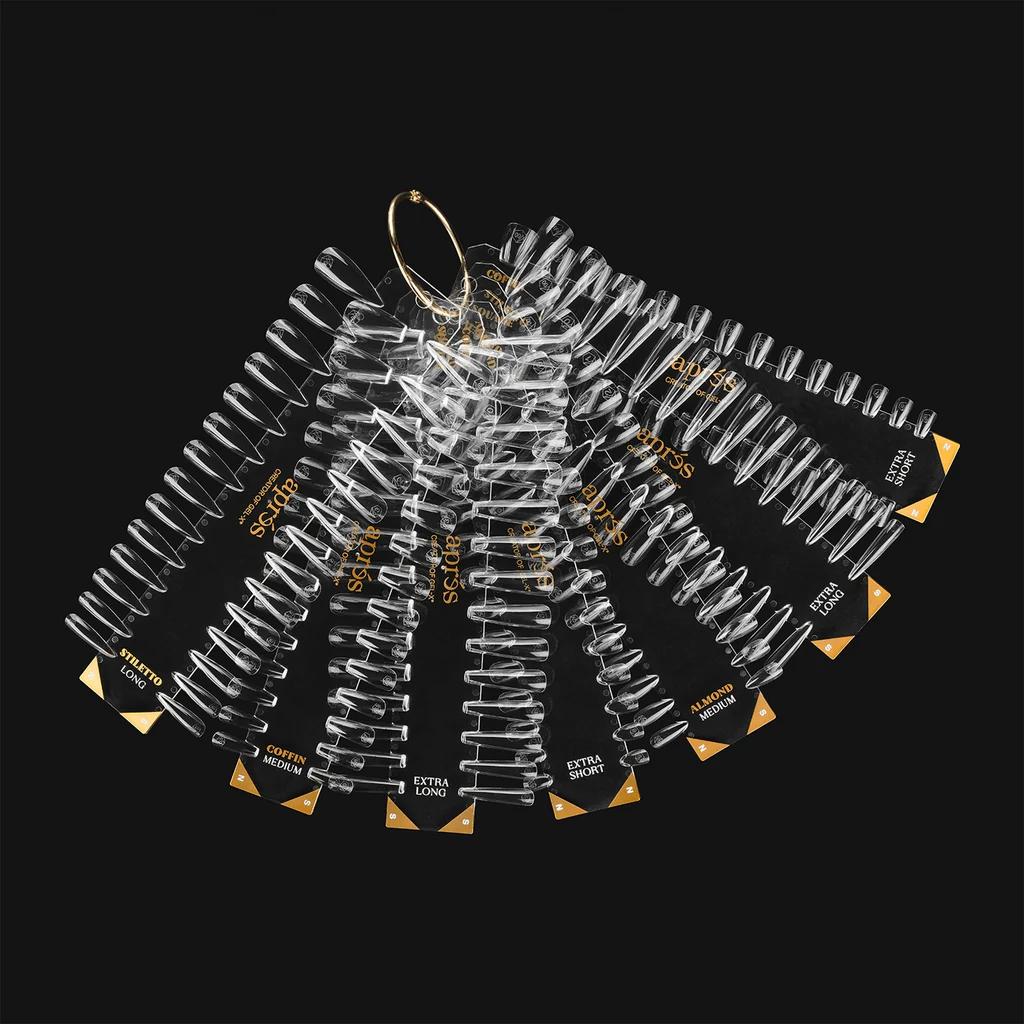 Apres - Gel-X Nail Tip Swatch: Natural/Sculpted Almond Medium