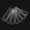 Apres - Gel-X Tip Swatch Sculpted Coffin/Square Xx Long