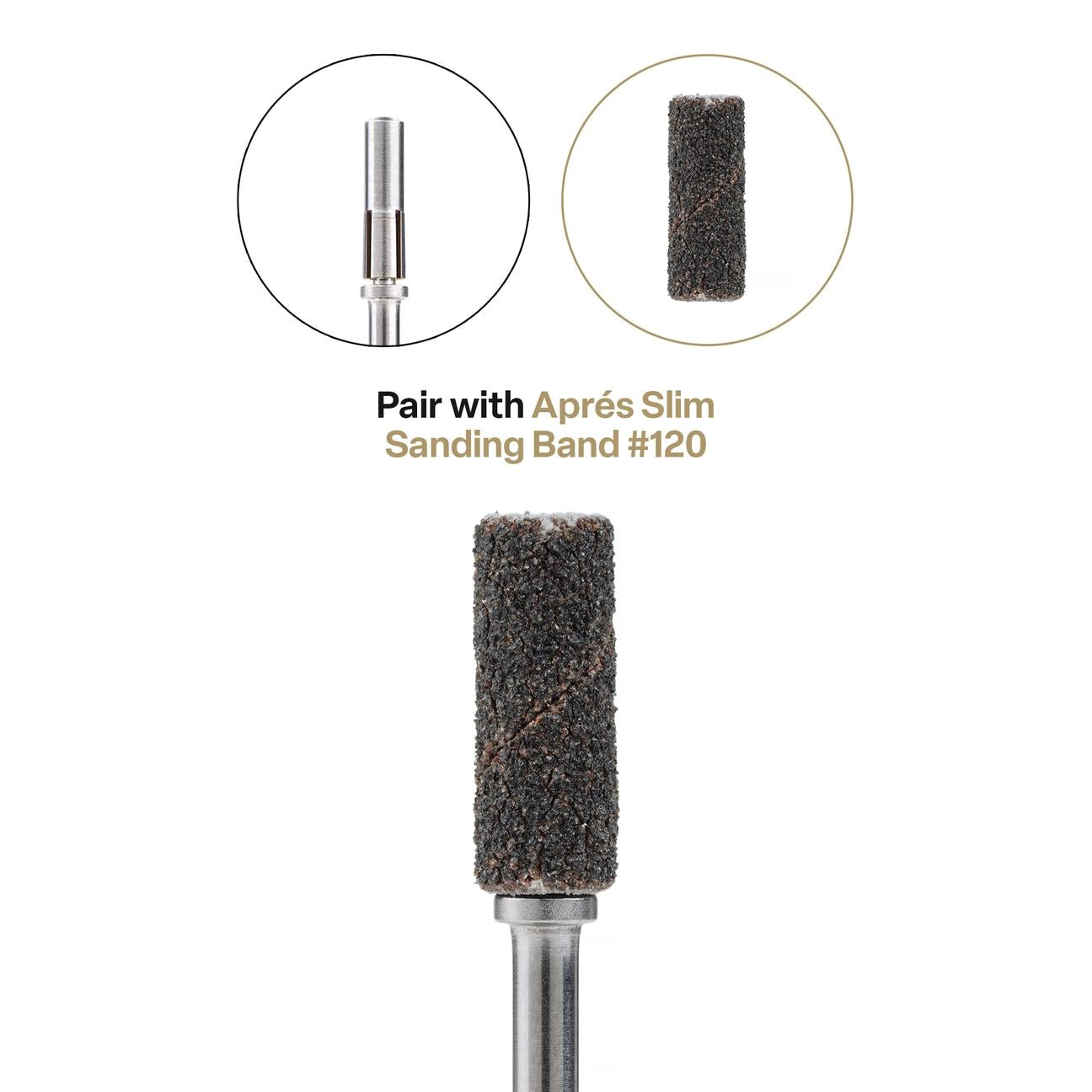 Apres - Slim Sanding Band Mandrel Bit