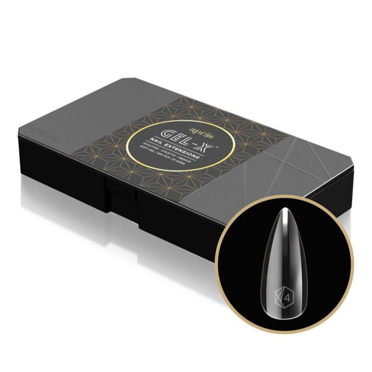 Apres - Gel X Tips Box - Sculpted Almond (S, M, L, XL)