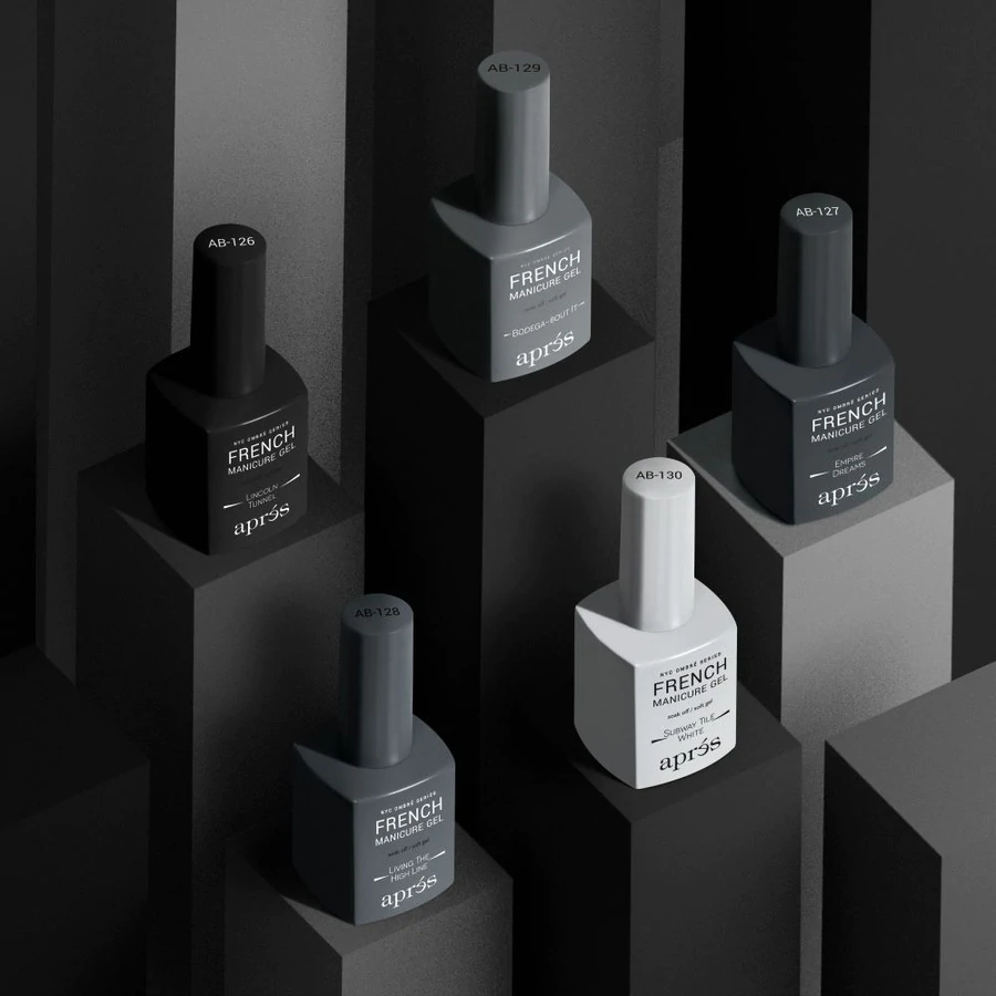 Apres French Manicure Gel - New York City Collection