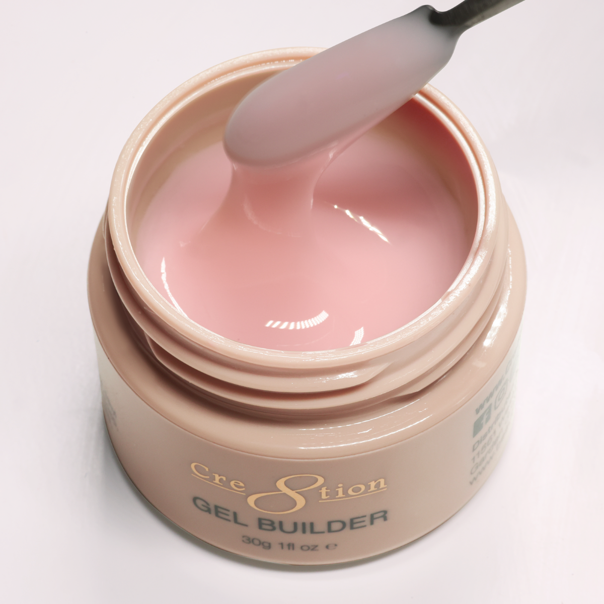 Cre8tion Overlay Builder Gel, Hema Free, Low Heat 1oz #04