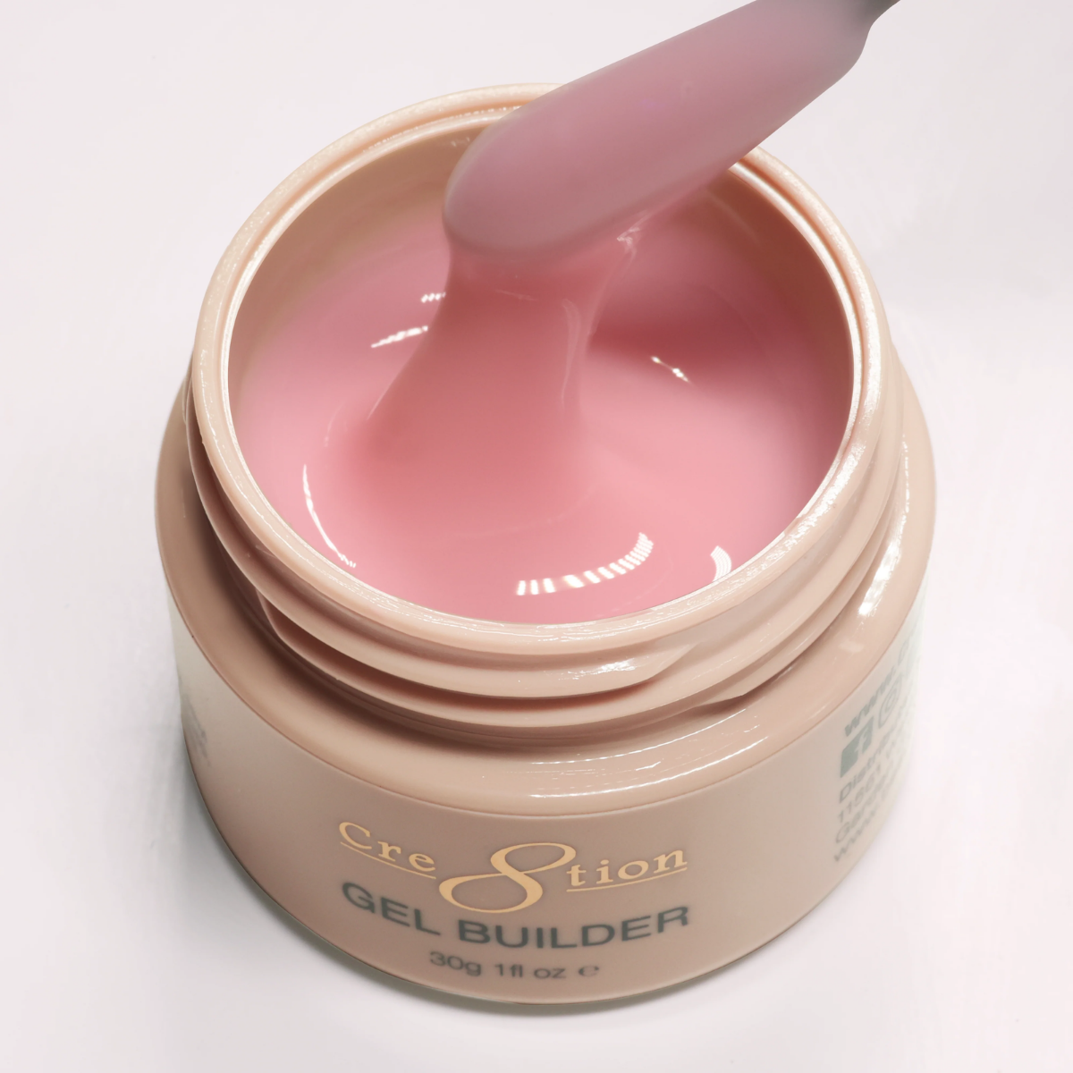 Cre8tion Overlay Builder Gel, Hema Free, Low Heat 1oz #06