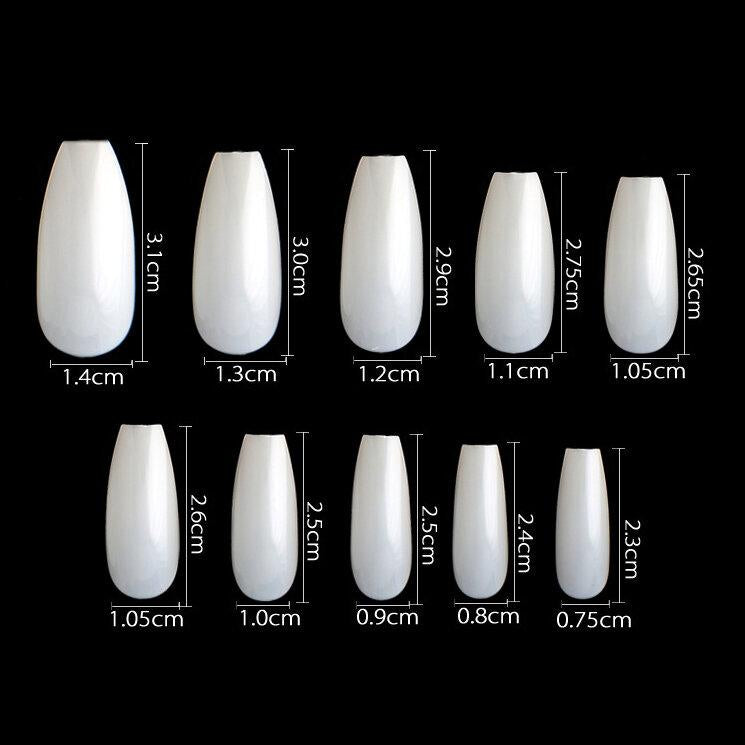 Cre8tion - 14 Special Shapes Nail Tips (500/ 600pcs)