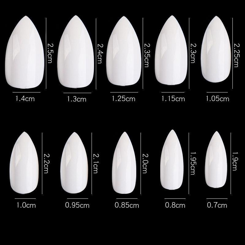 Cre8tion - 14 Special Shapes Nail Tips (500/ 600pcs)