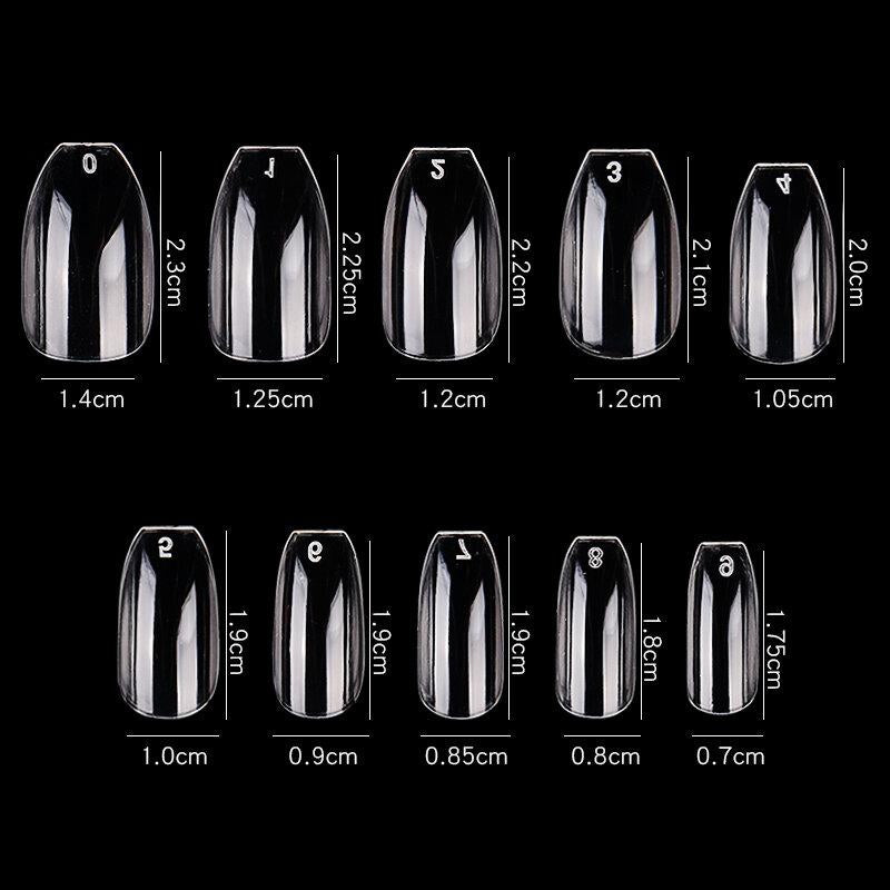 Cre8tion - 14 Special Shapes Nail Tips (500/ 600pcs)