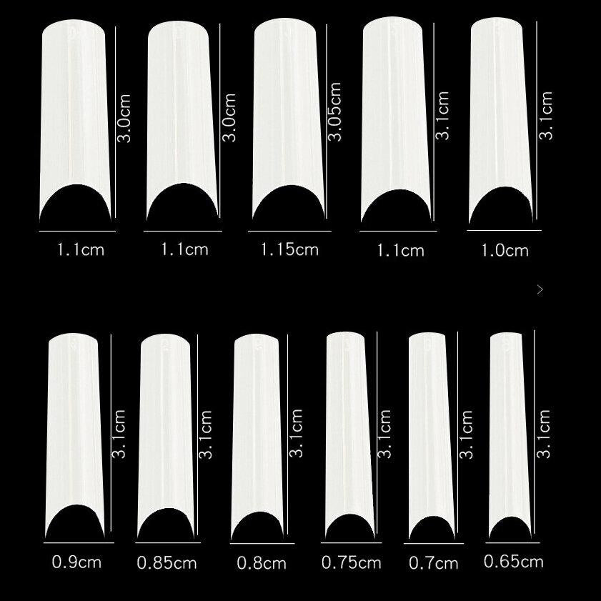 Cre8tion - 14 Special Shapes Nail Tips (500/ 600pcs)