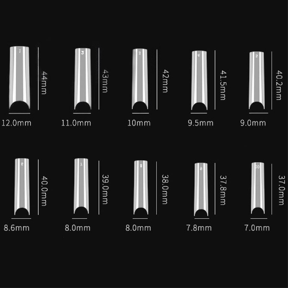 Cre8tion - 14 Special Shapes Nail Tips (500/ 600pcs)