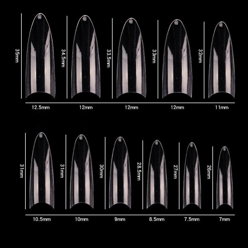 Cre8tion - 14 Special Shapes Nail Tips (500/ 600pcs)