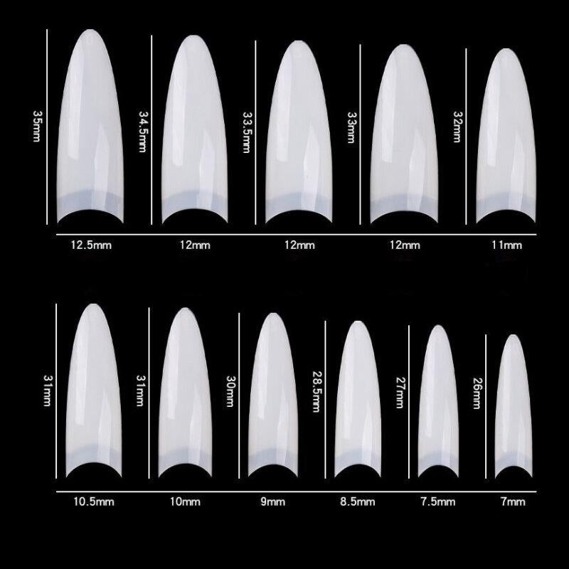 Cre8tion - 14 Special Shapes Nail Tips (500/ 600pcs)