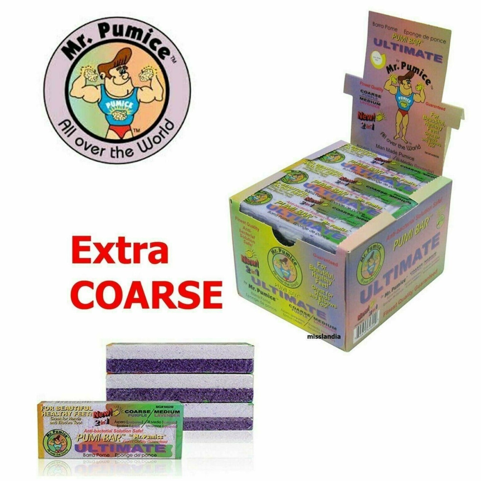 Mr.Pumice - Ultimate Pumi Bar (12pcs)