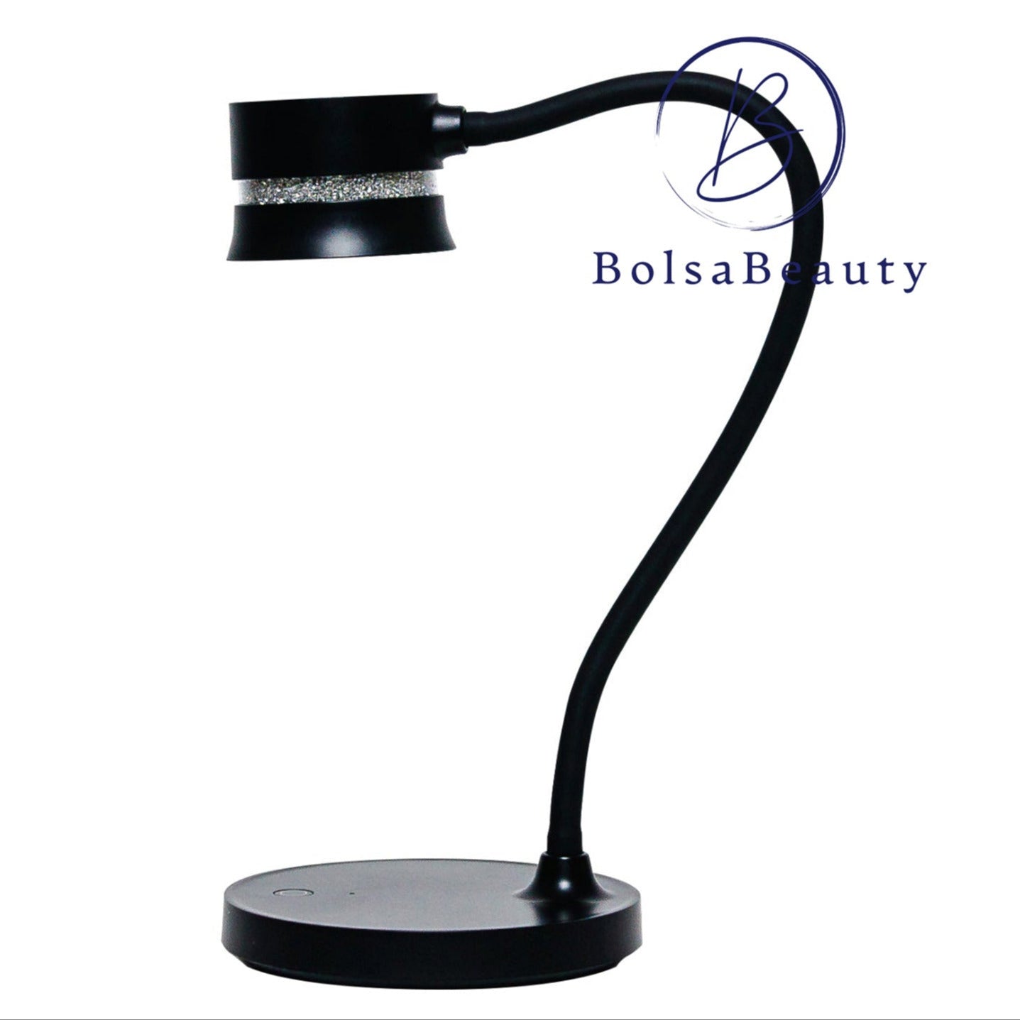 Kupa - Glo Duet Recharge Lamp: LED & Desk (Black/ White)