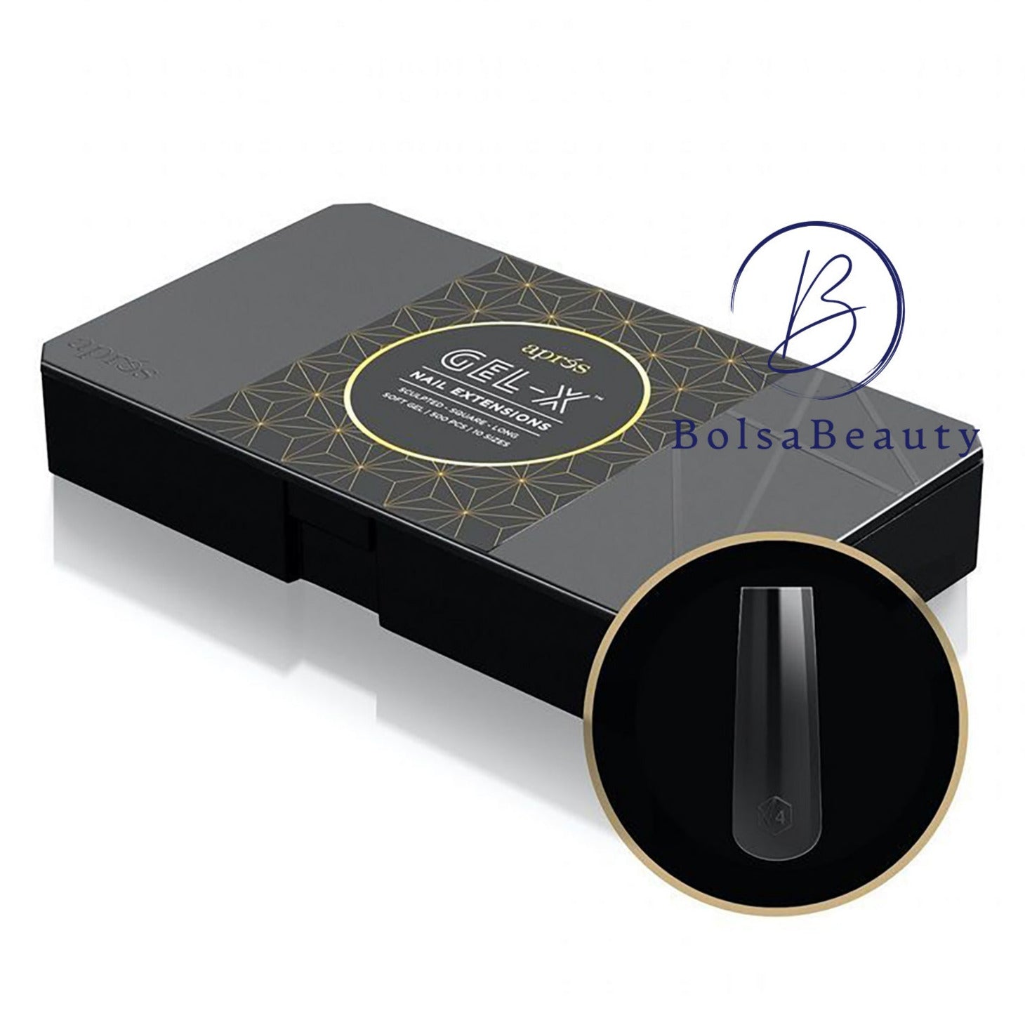 Apres - Gel X Tips Box - Sculpted Almond (S, M, L, XL)