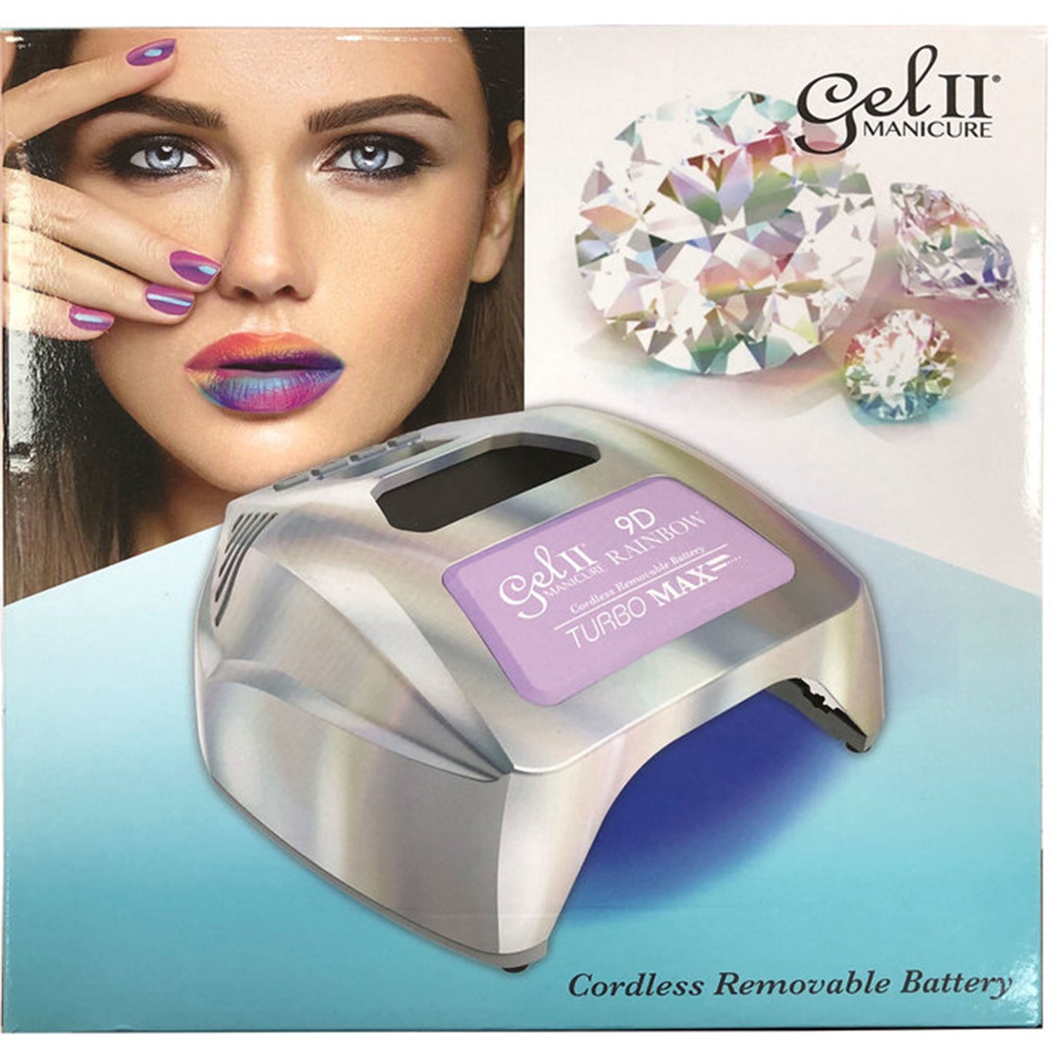 Gel II - LED UV Lamp 9D Turbo Max - NEW