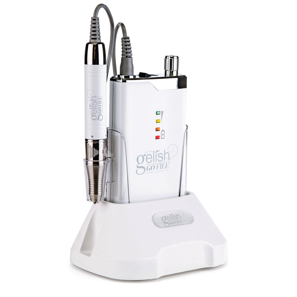 Gelish - Go File Hybrid Drill (White)