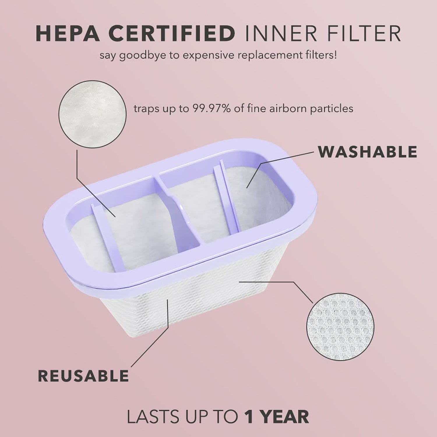 Kiara Sky - Beyond Pro Dust Collector - Lavender