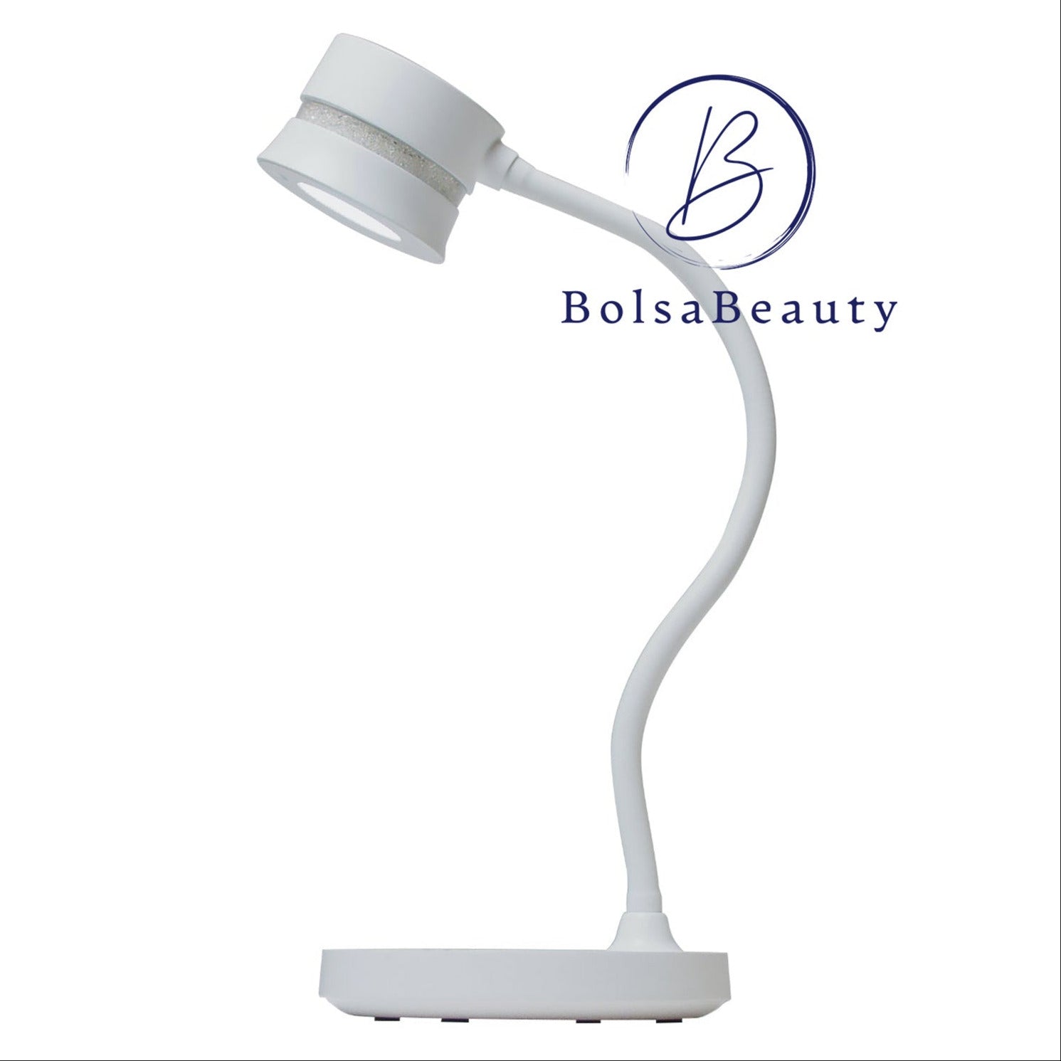 Kupa - Glo Duet Recharge Lamp: LED & Desk (Black/ White)