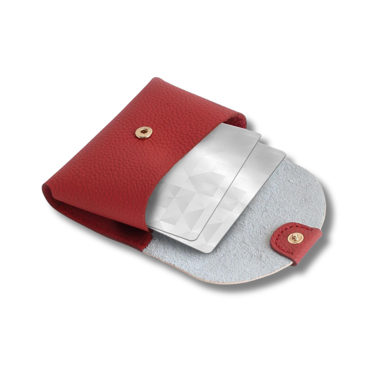 Button Business Card Holder Colorful Custom