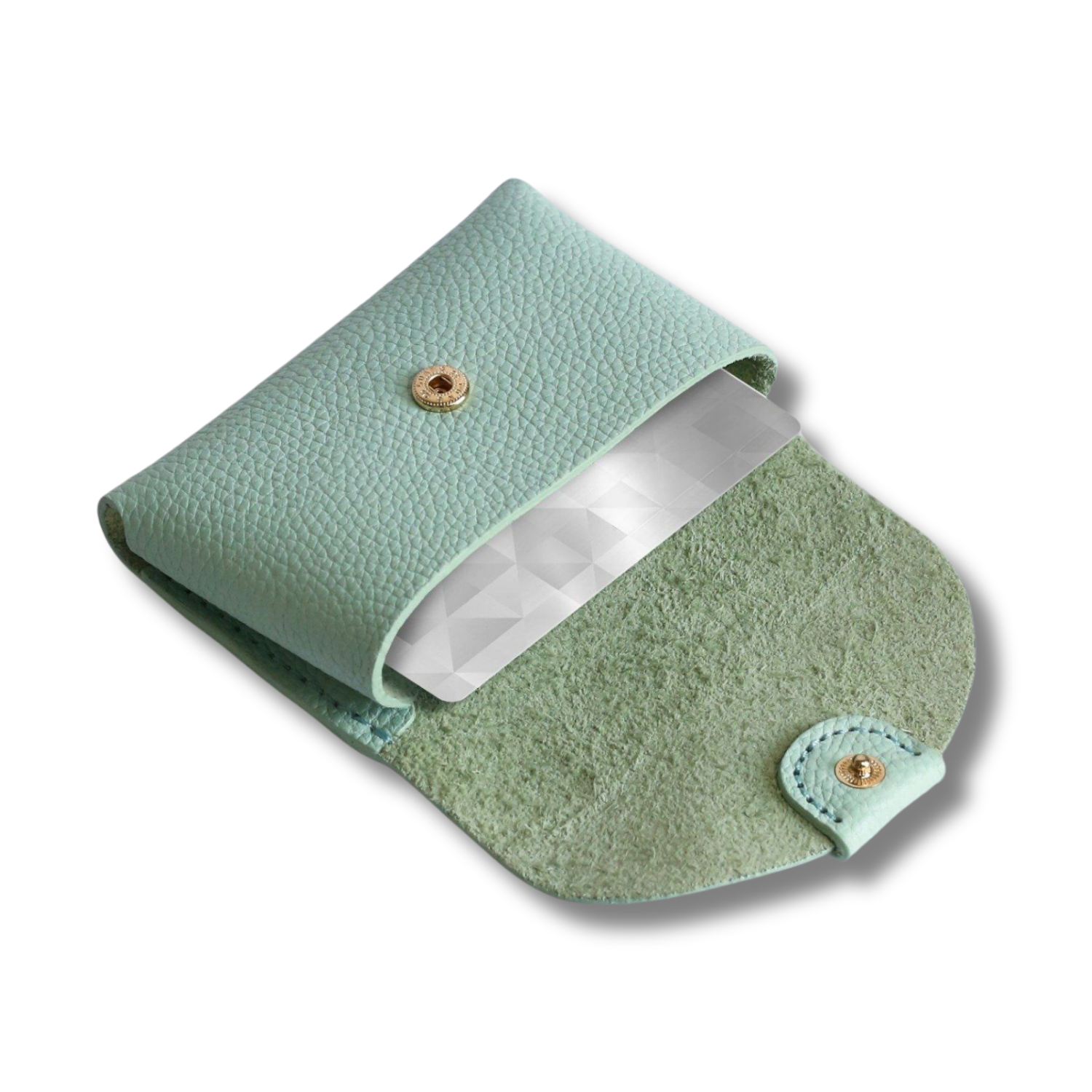Button Business Card Holder Colorful Custom