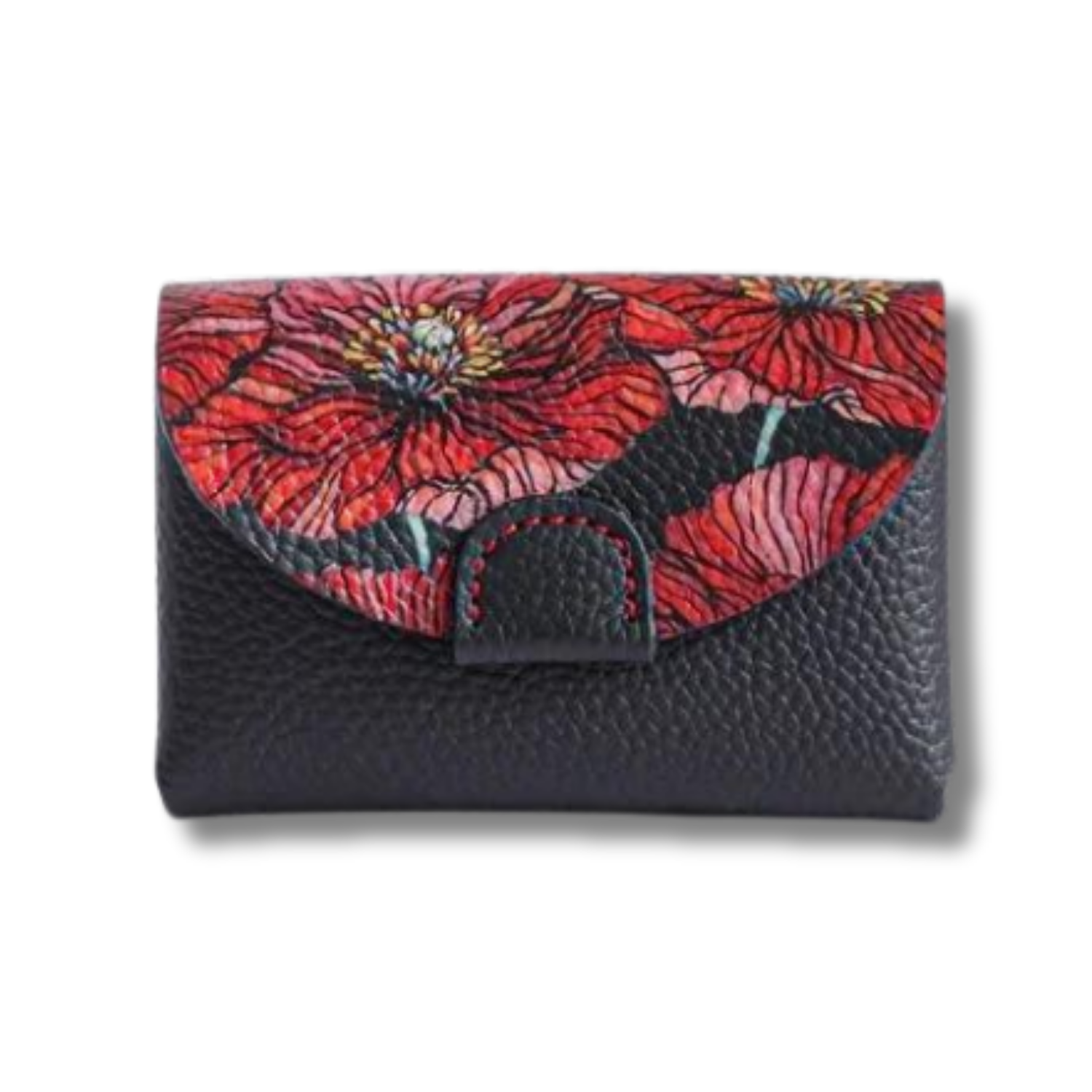 Button Business Card Holder Colorful Custom
