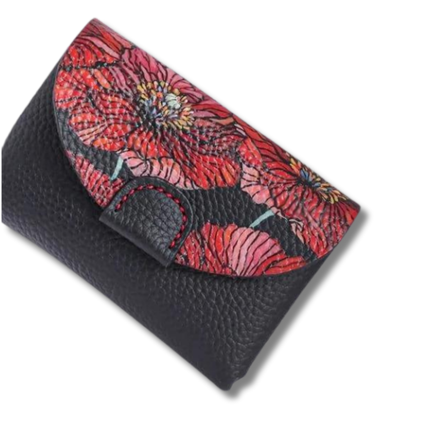 Button Business Card Holder Colorful Custom