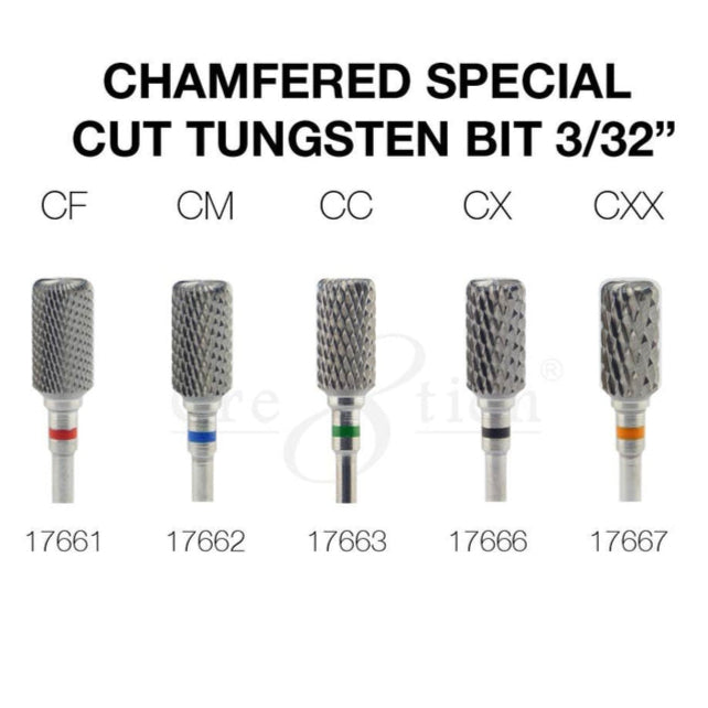 Cre8tion - Special Cut Tungsten Bit - 3/32