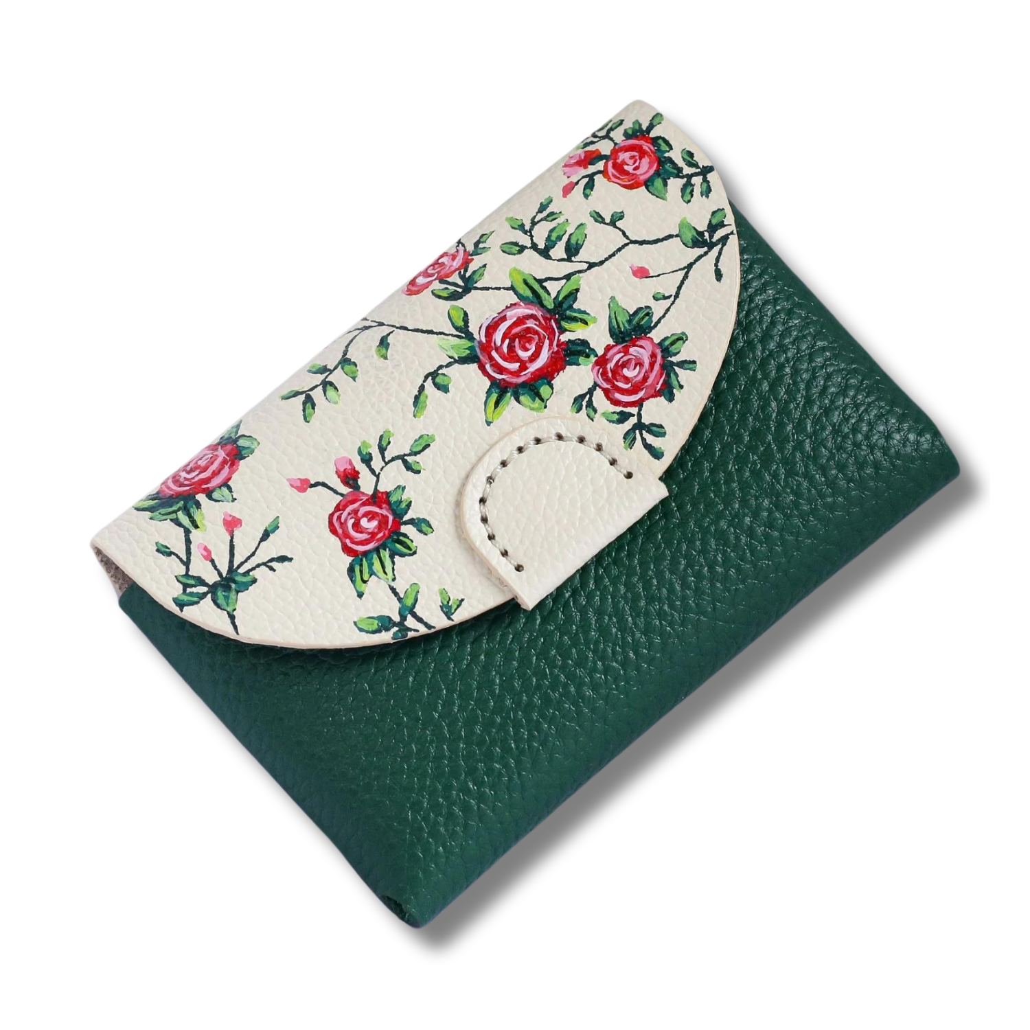 Button Business Card Holder Colorful Custom