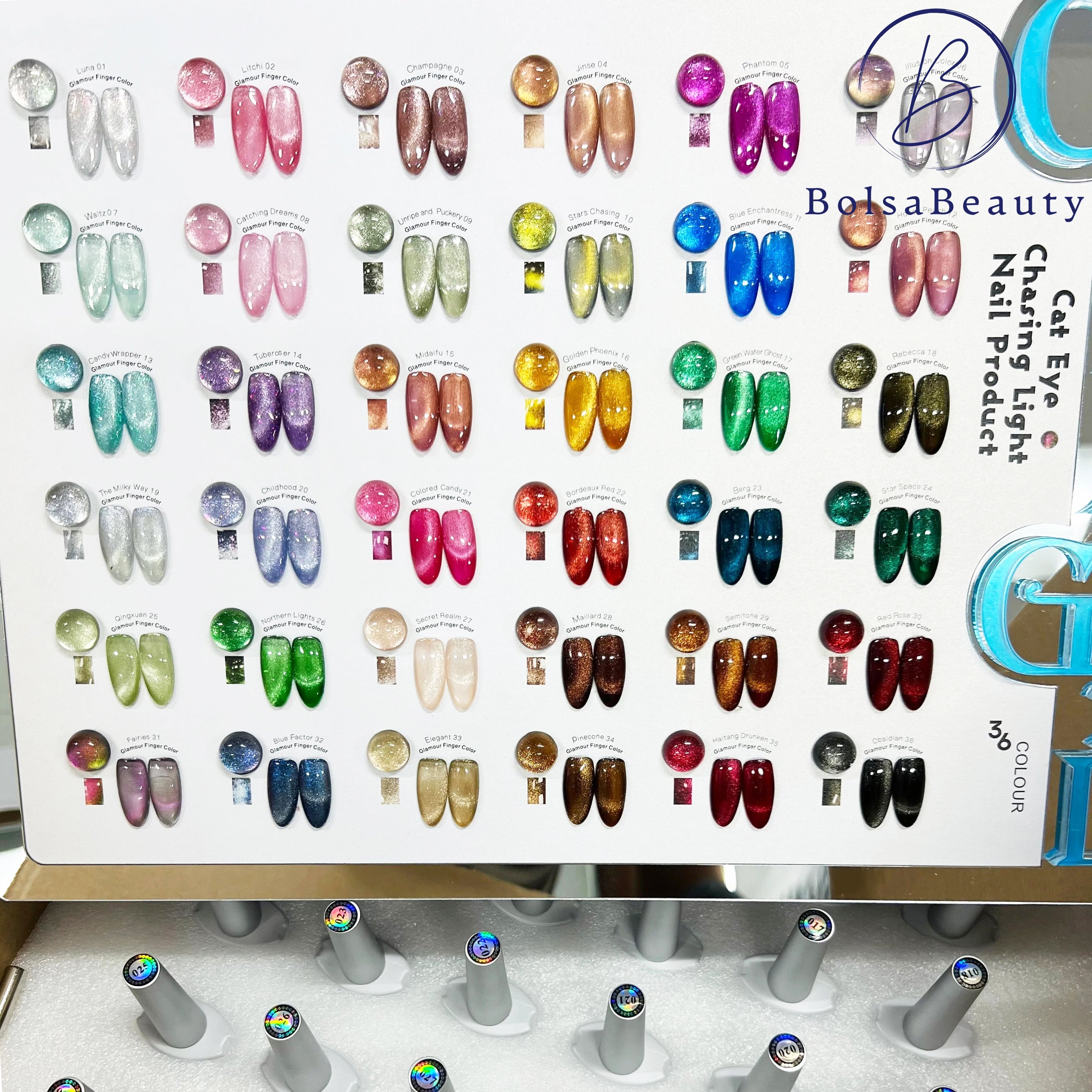 BolsaBeauty - Cat Eye Chasing Light Full Set (36 Colors)