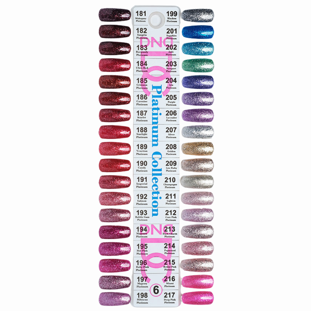 DND - DC Gel Polish Platinum (#181 - #217)