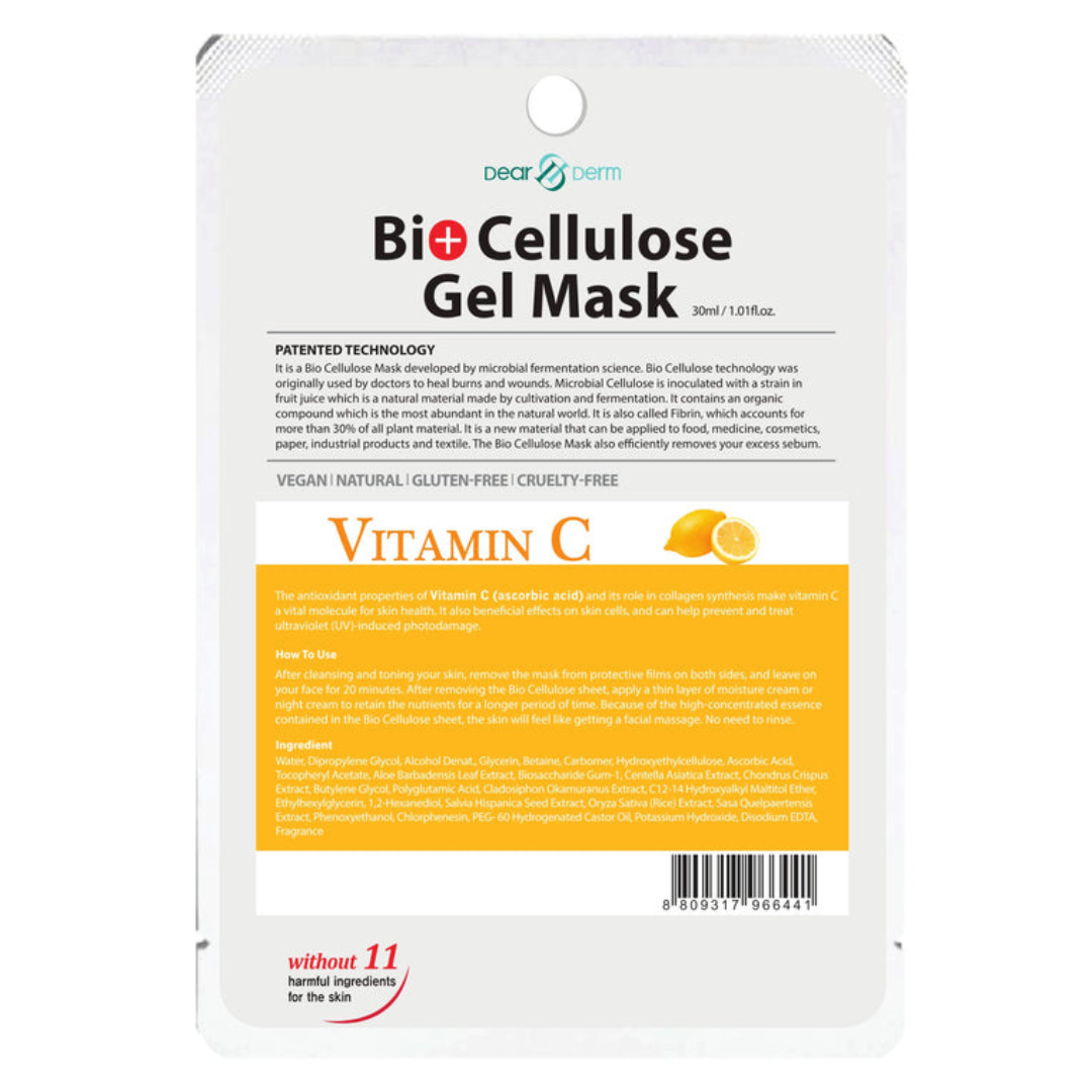 DearDerm - Bio Cellulose Face Mask Box 10pcs (Many Scents)