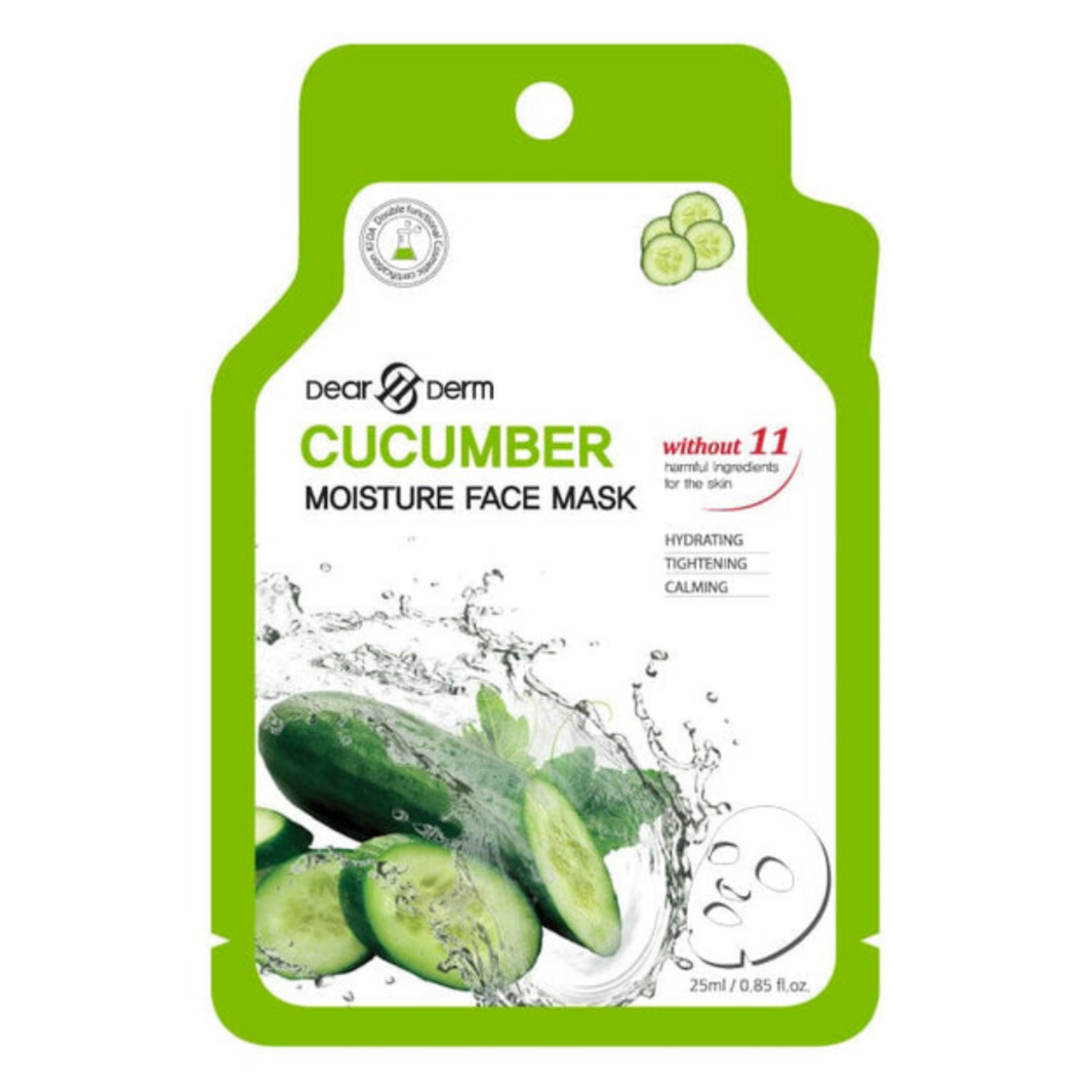 DearDerm - Soothing Gel Face Mask Box 10pcs (Many Scents)