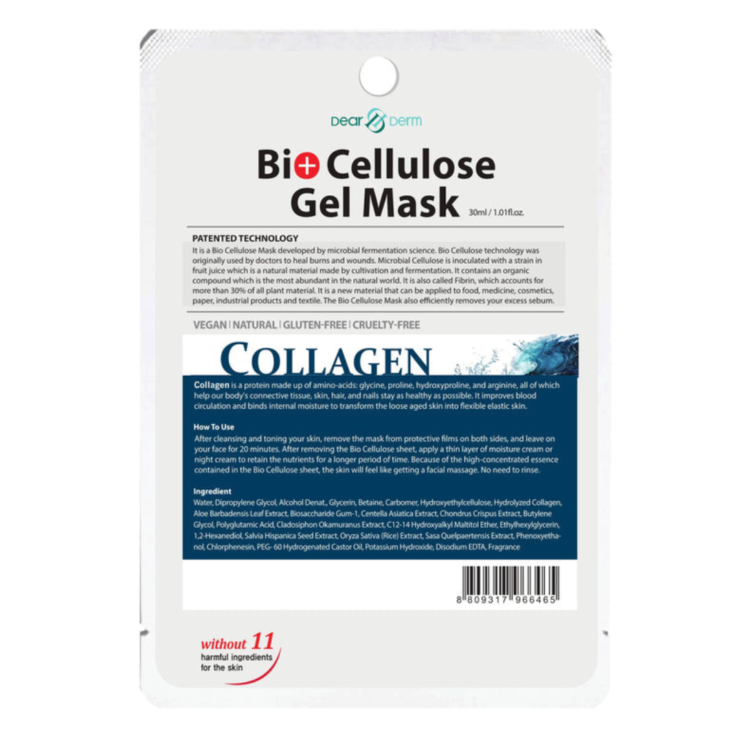 DearDerm - Bio Cellulose Face Mask Box 10pcs (Many Scents)