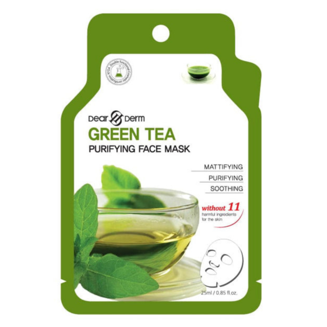 DearDerm - Soothing Gel Face Mask Box 10pcs (Many Scents)