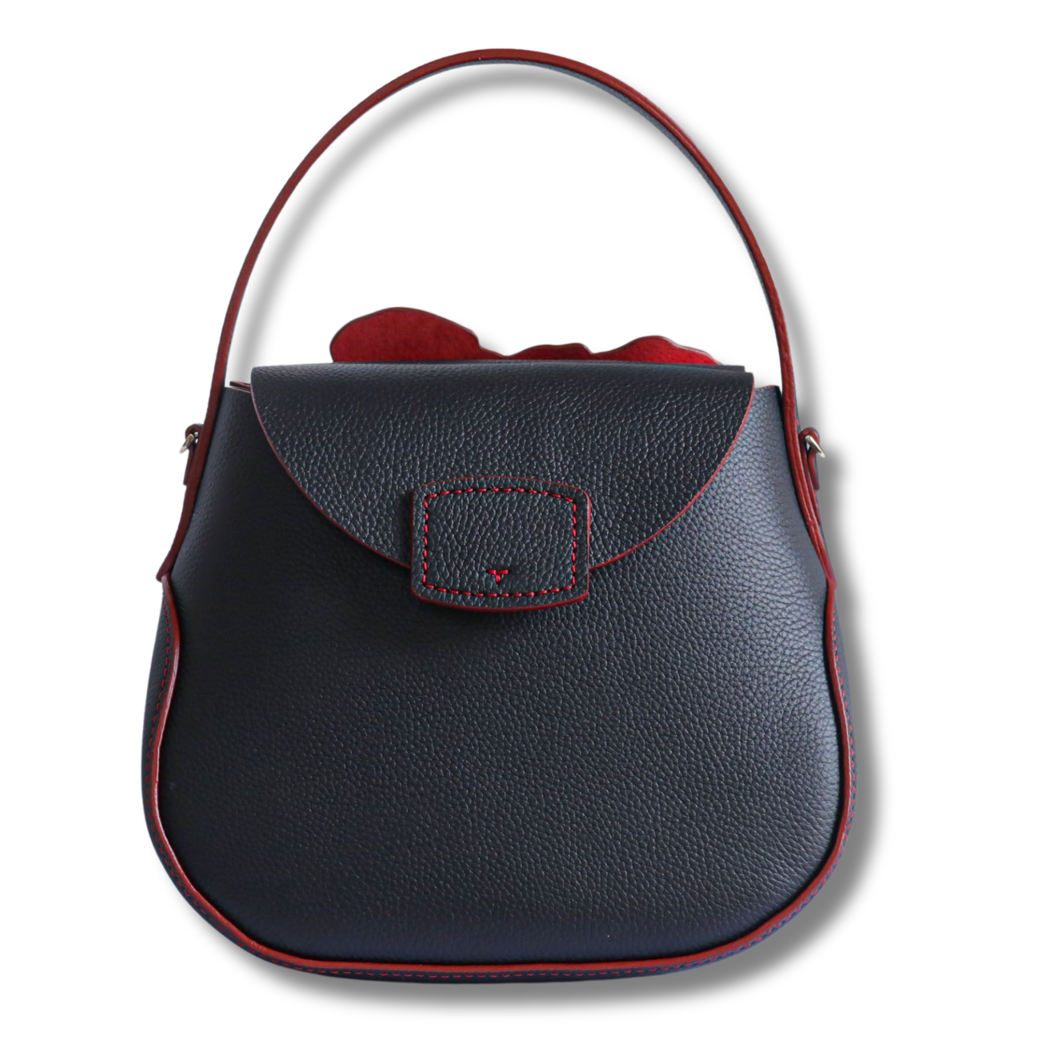 Charm Medium Hand Bag Dual Compartments Custom Color