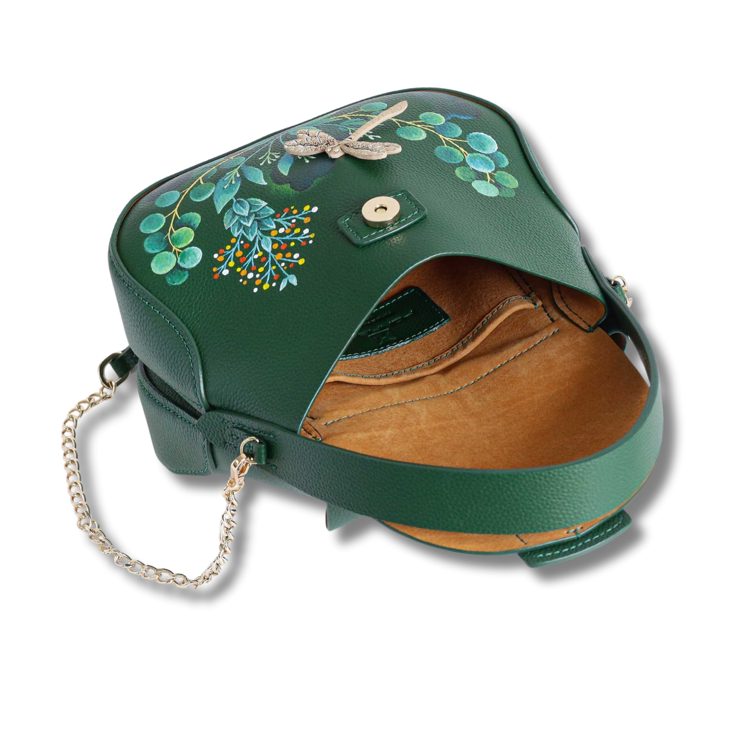 Charm Medium Hand Bag Dual Compartments Custom Color