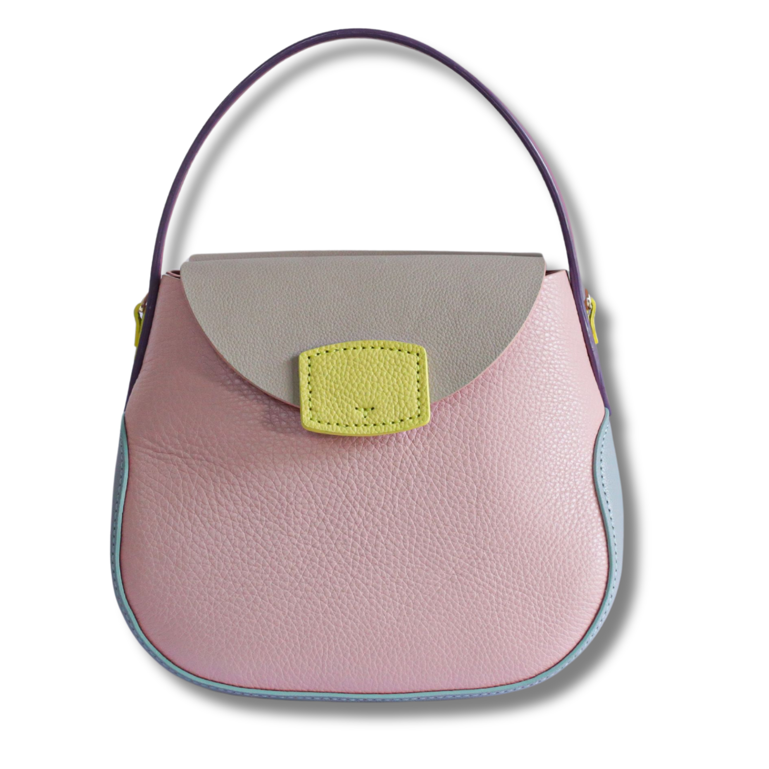 Charm Medium Hand Bag Dual Compartments Custom Color