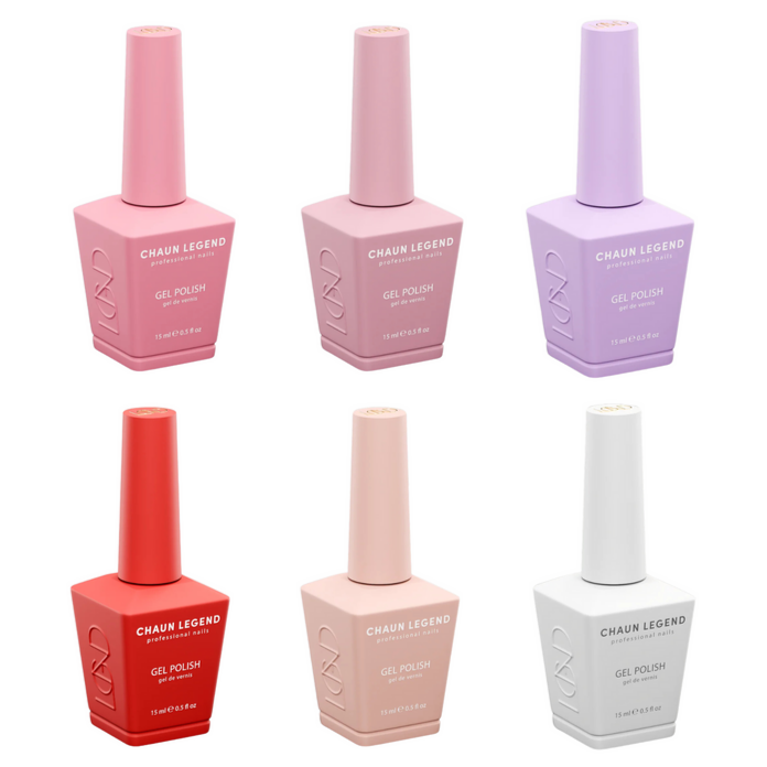 Chaun Legend - Gel Valentines Collection 6pcs - Hues of Love