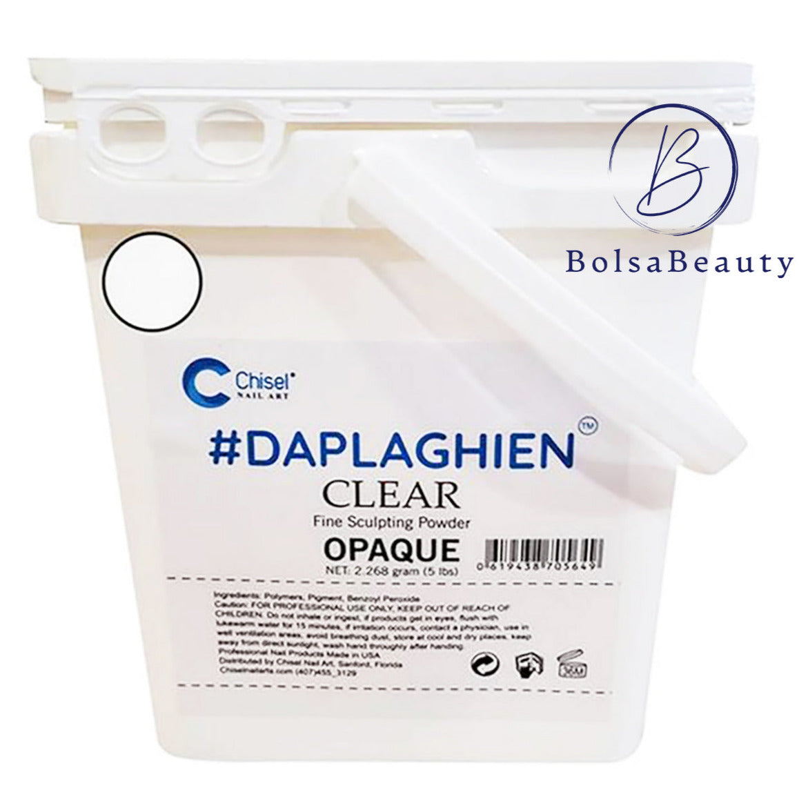 Chisel - Dap La Ghien Powder Refill 5lbs (Clear, Pink, Natural, White...)