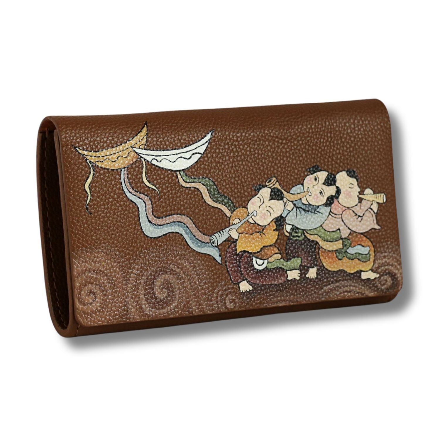 Classic Women's Front Flap Long Wallet