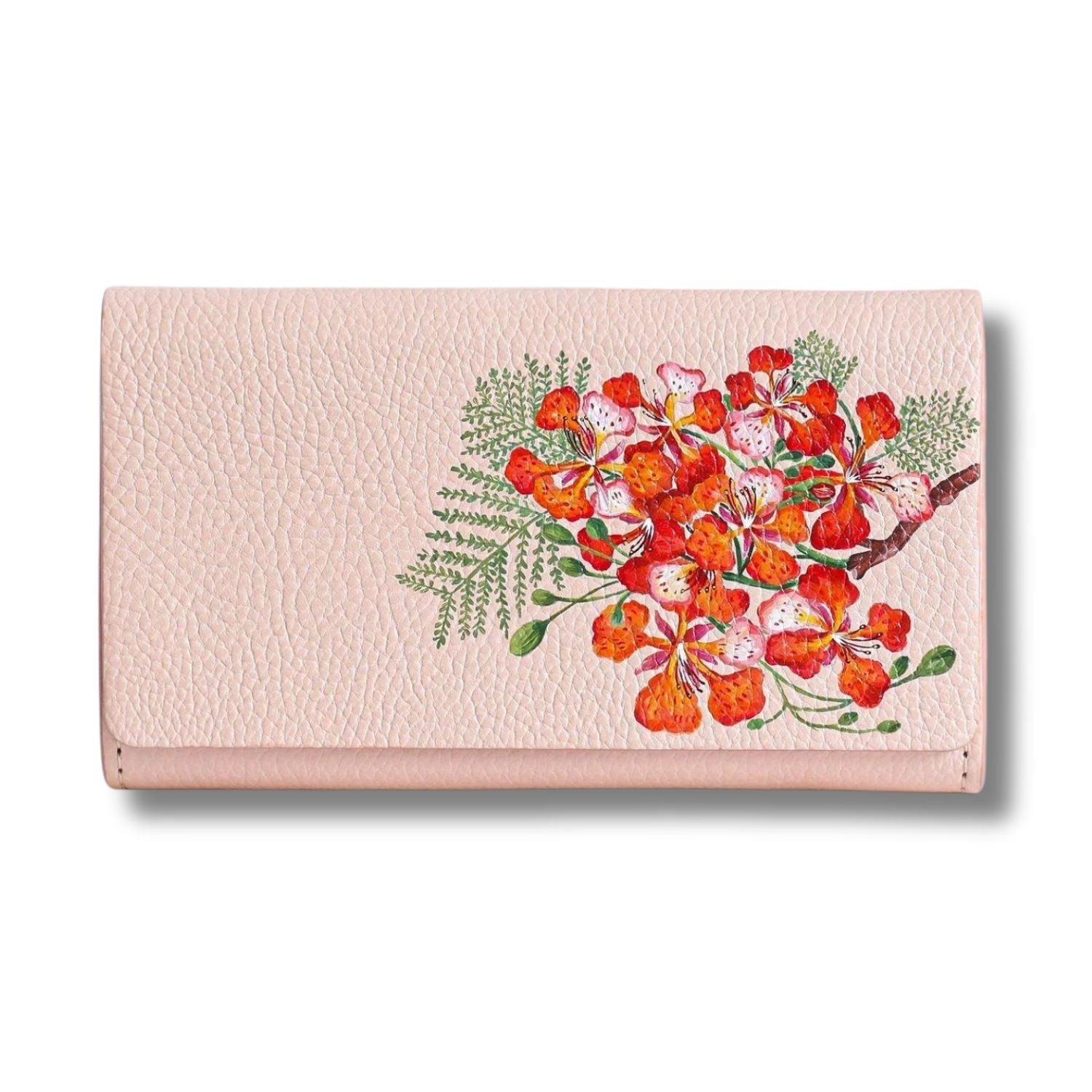 Classic Women's Front Flap Long Wallet