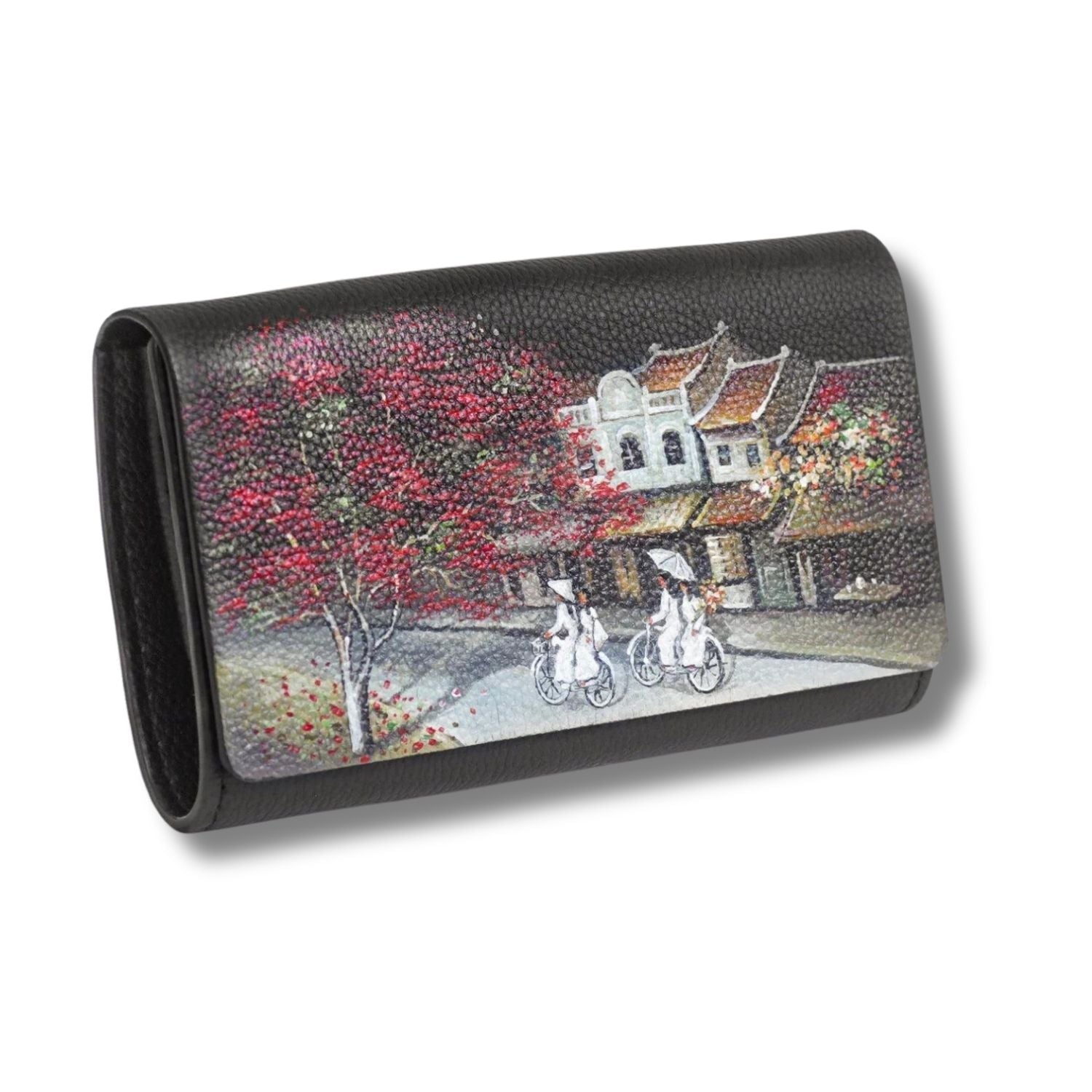 Classic Women's Front Flap Long Wallet