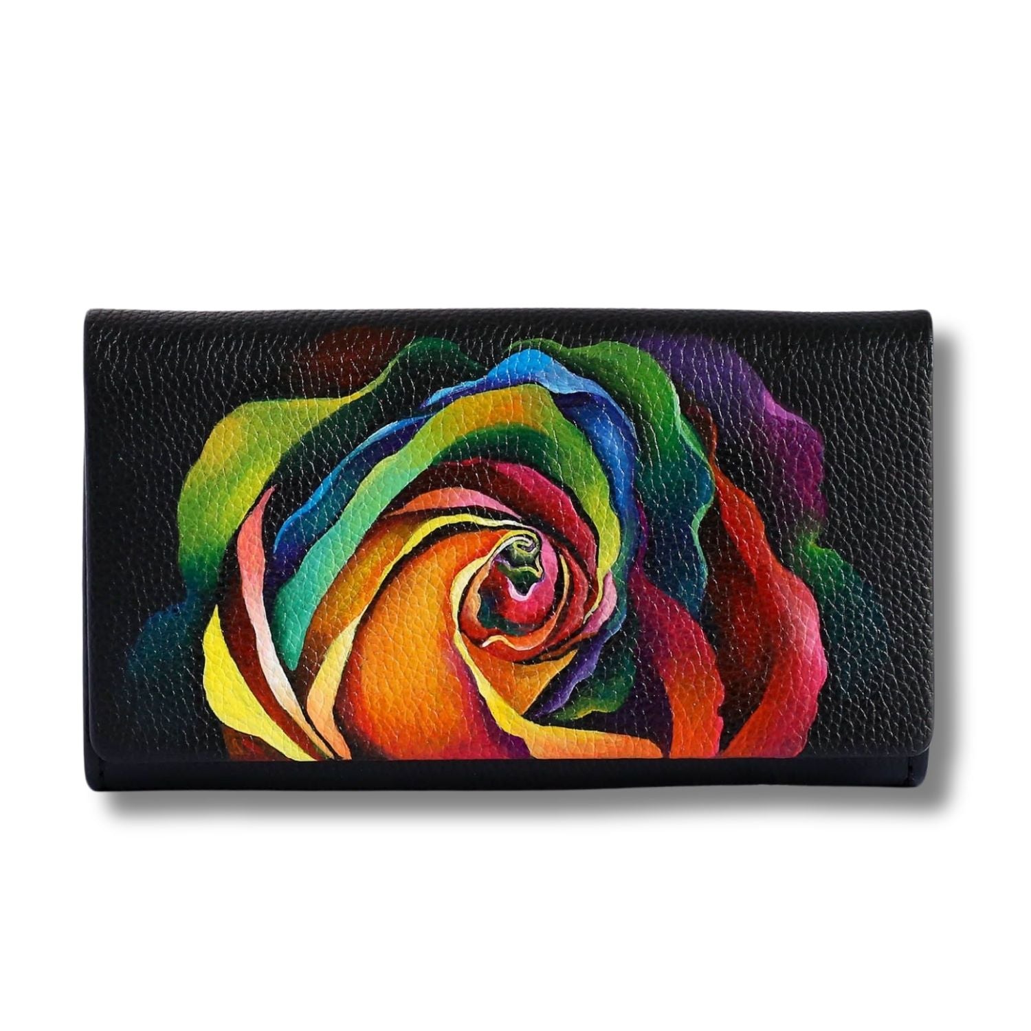 Classic Women's Front Flap Long Wallet